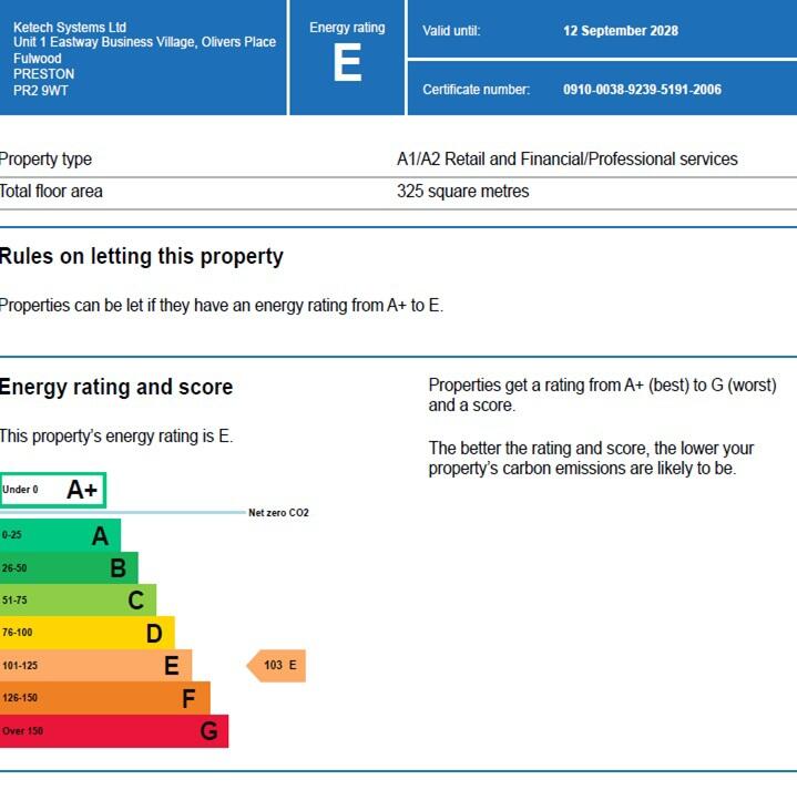 Energy performance certificate: Ask agent