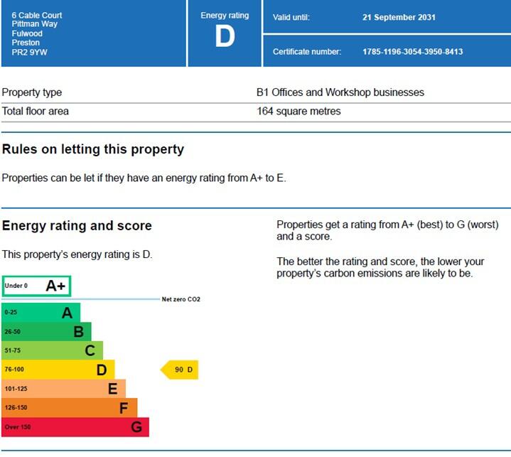 Energy performance certificate: Ask agent