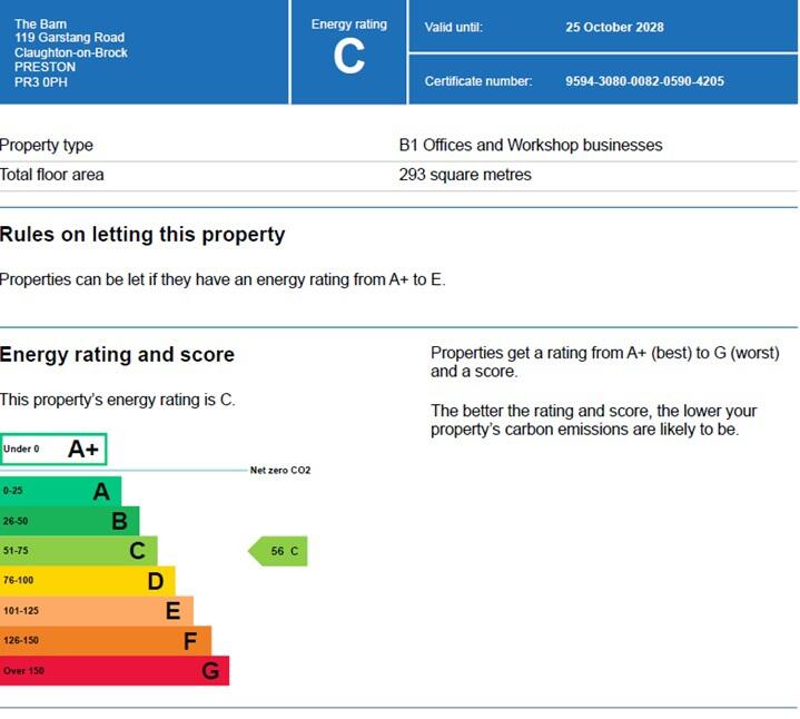 Energy performance certificate: Ask agent