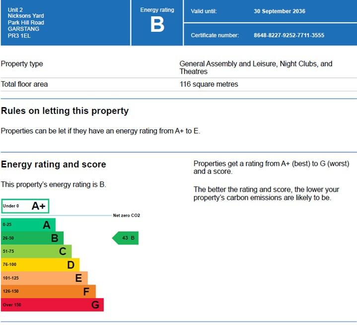 Energy performance certificate: Ask agent