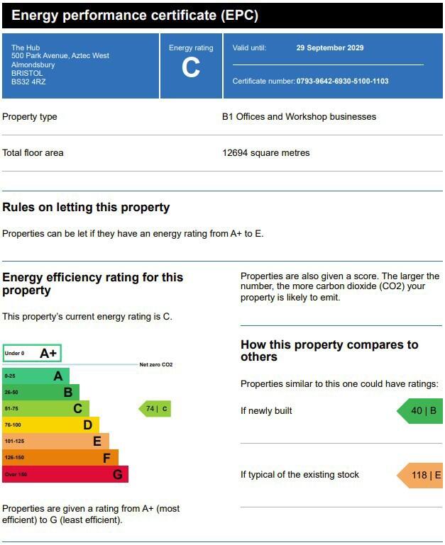 Energy performance certificate: Ask agent