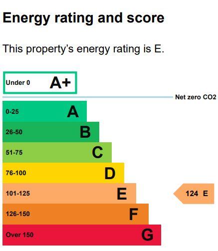 Energy performance certificate: E