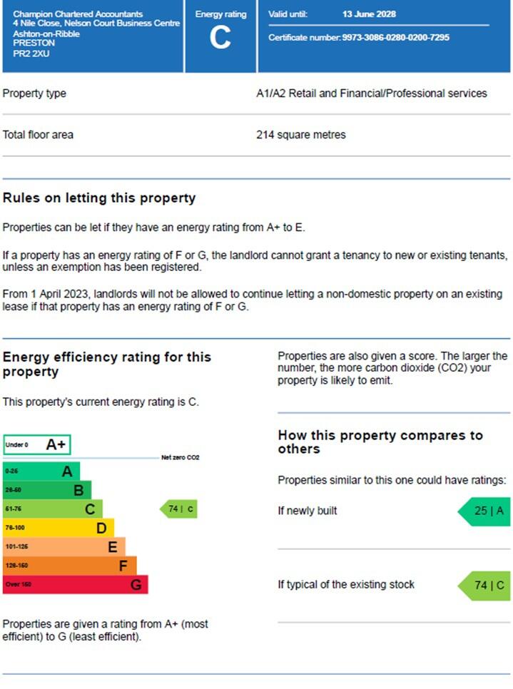Energy performance certificate: Ask agent