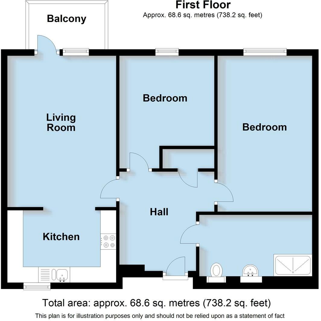 Queensway, Leamington Spa floorplan
