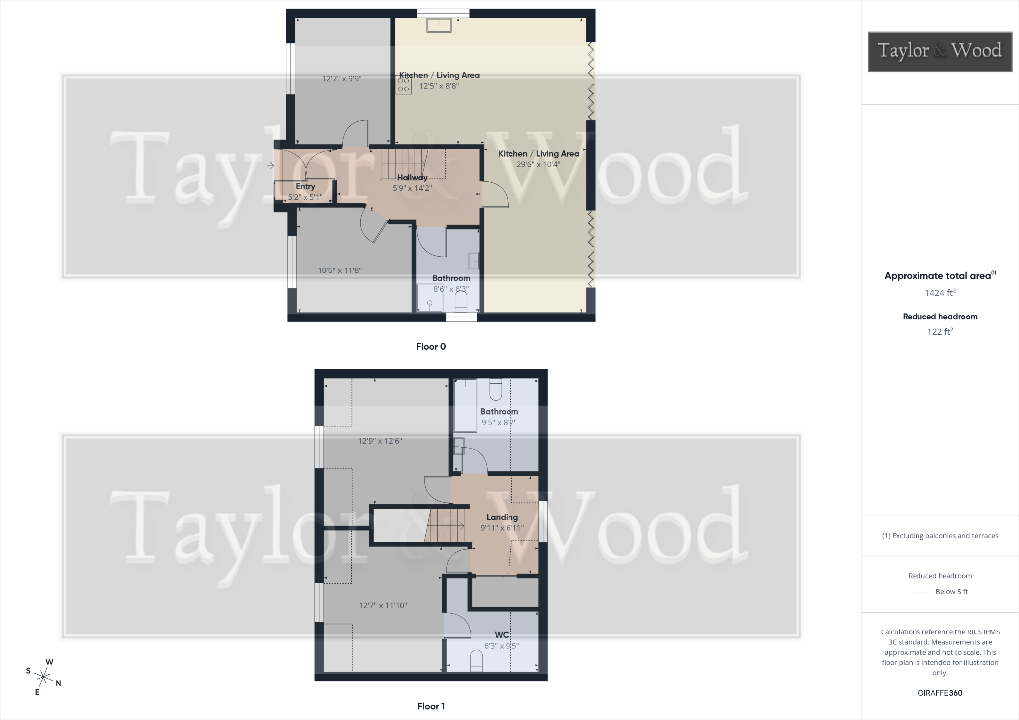 'Hunnicut', Mount Pleasant, Barmhouse Lane, Hyde, Tameside floorplan