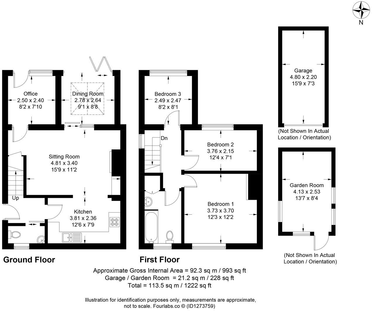 Valley Road, Lewes floorplan