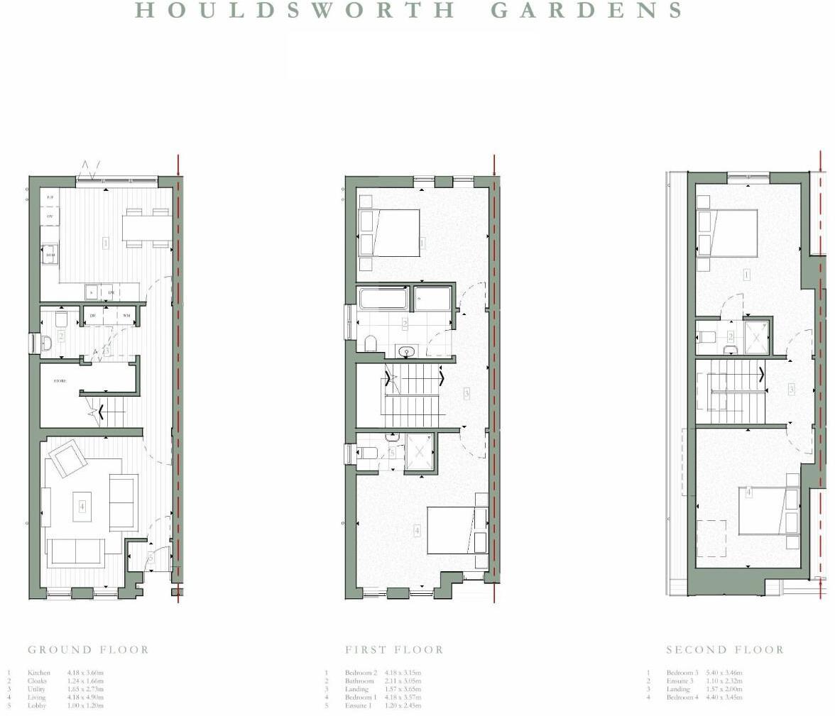 Houldsworth Gardens, Stockport floorplan