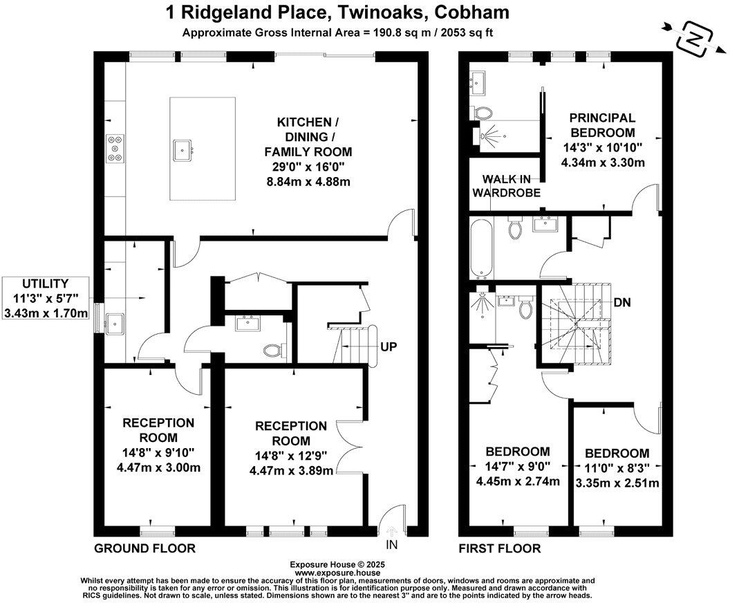 Twinoaks, Cobham, KT11 floorplan