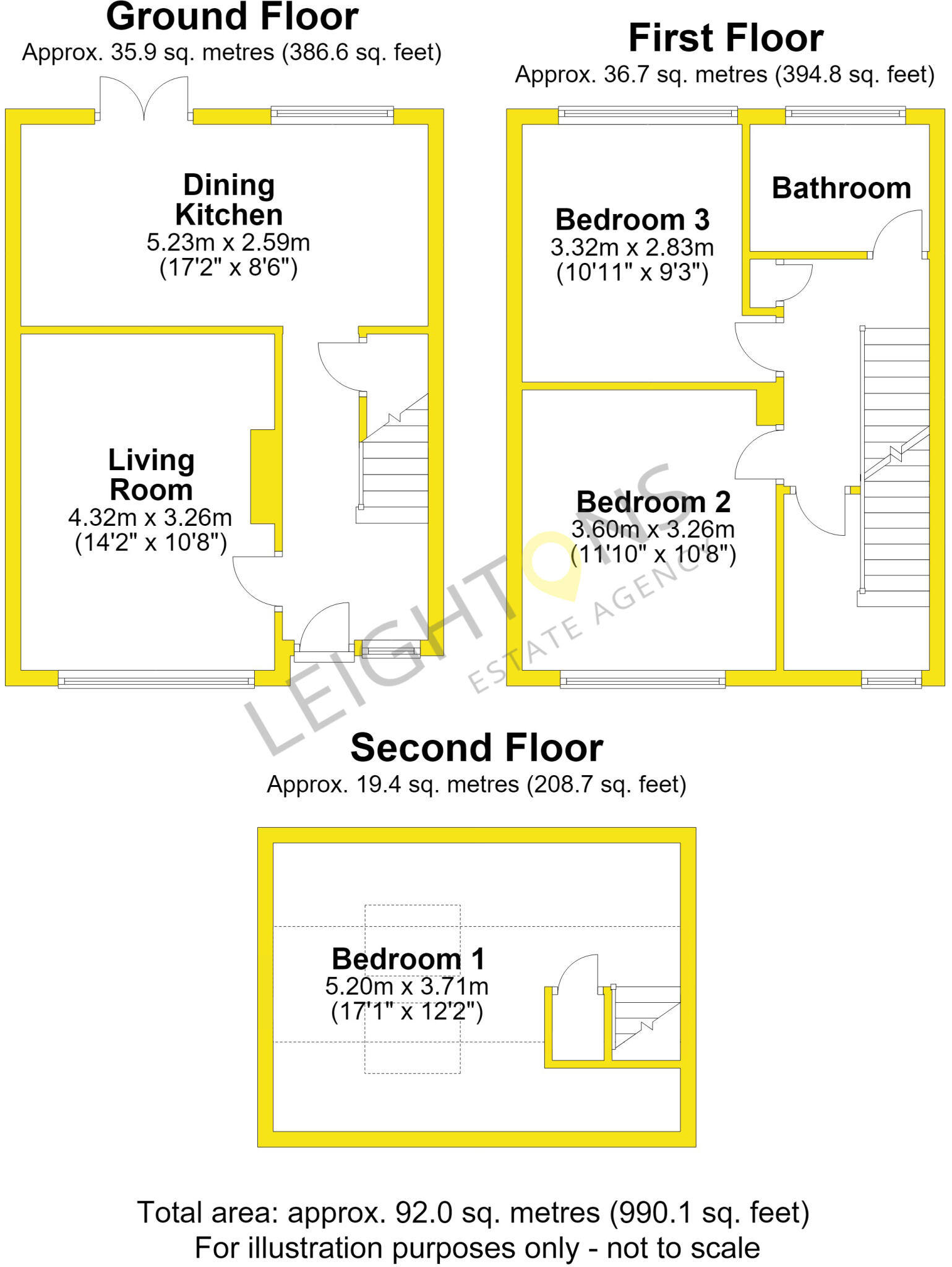 Coppy Road, Steeton, BD20 floorplan