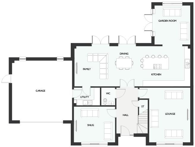 Rosslynlee, 
Roslin, 
Midlothian, 
EH25 9QF floorplan