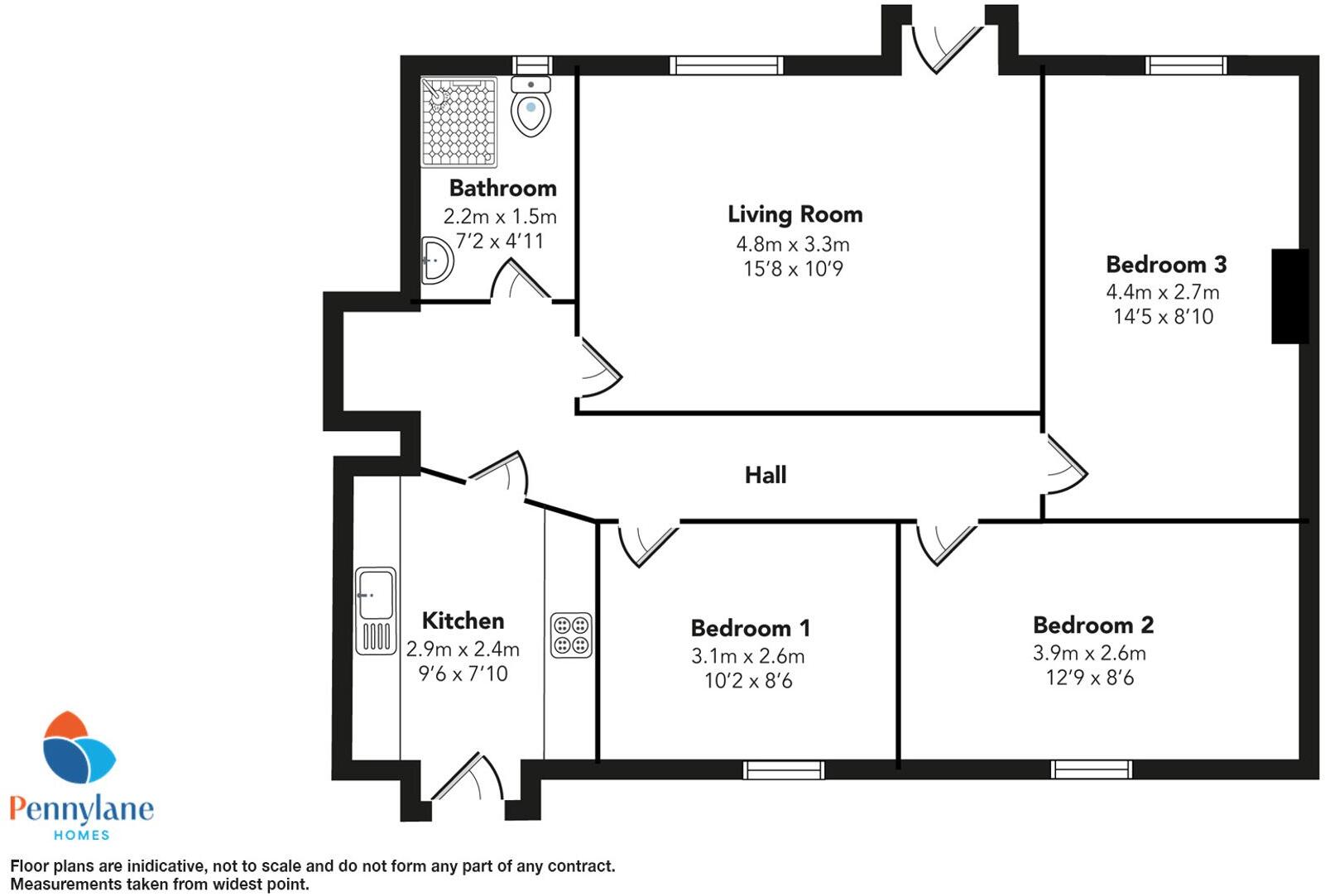 Creran Drive, Renfrew, PA4 floorplan