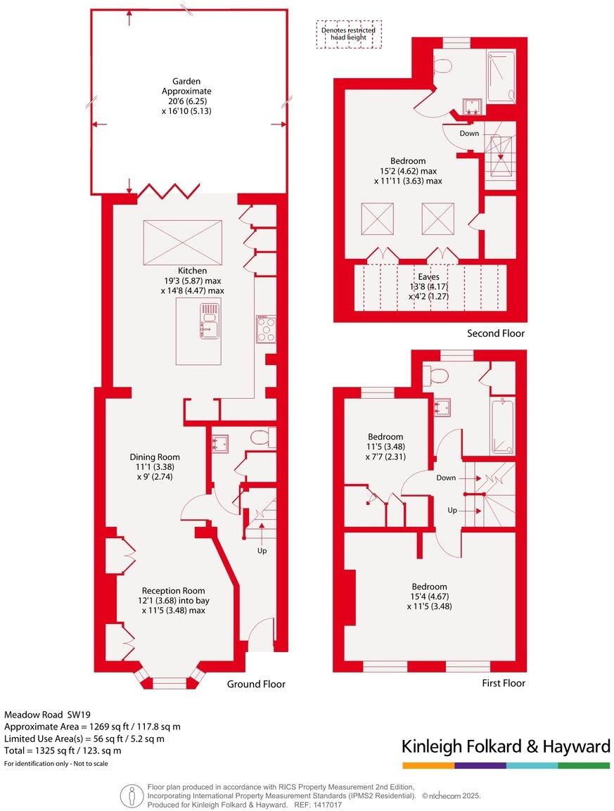 Meadow Road, Wimbledon, London, SW19 floorplan