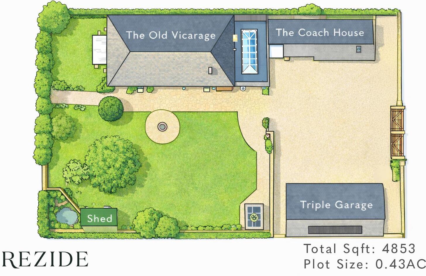 The Old Vicarage, Ab Kettleby floorplan