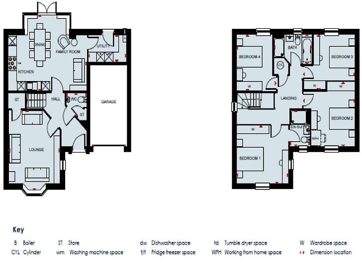 Henley Gate, Ipswich floorplan
