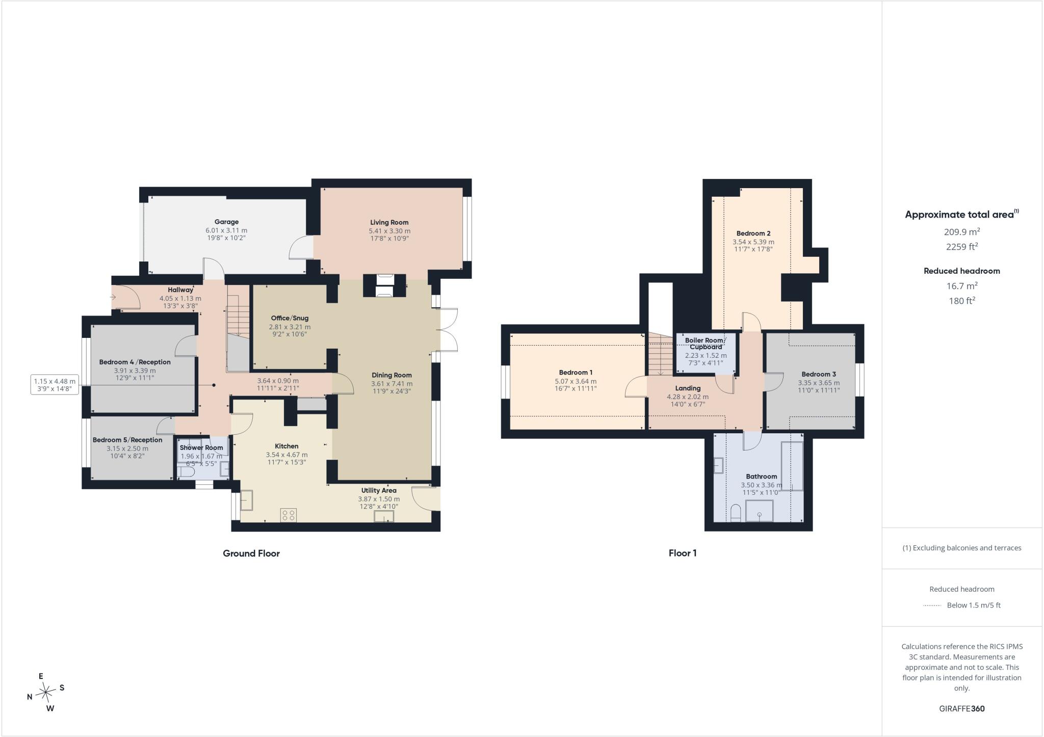 Philip Drive, Flackwell Heath, High Wycombe, Buckinghamshire, HP10 floorplan