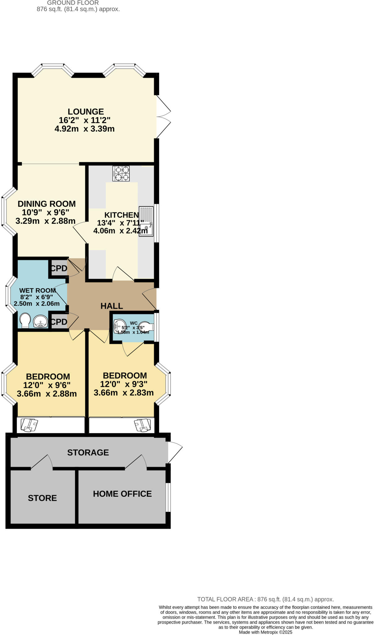 Acacia Avenue, Torksey Lock, LN1 floorplan