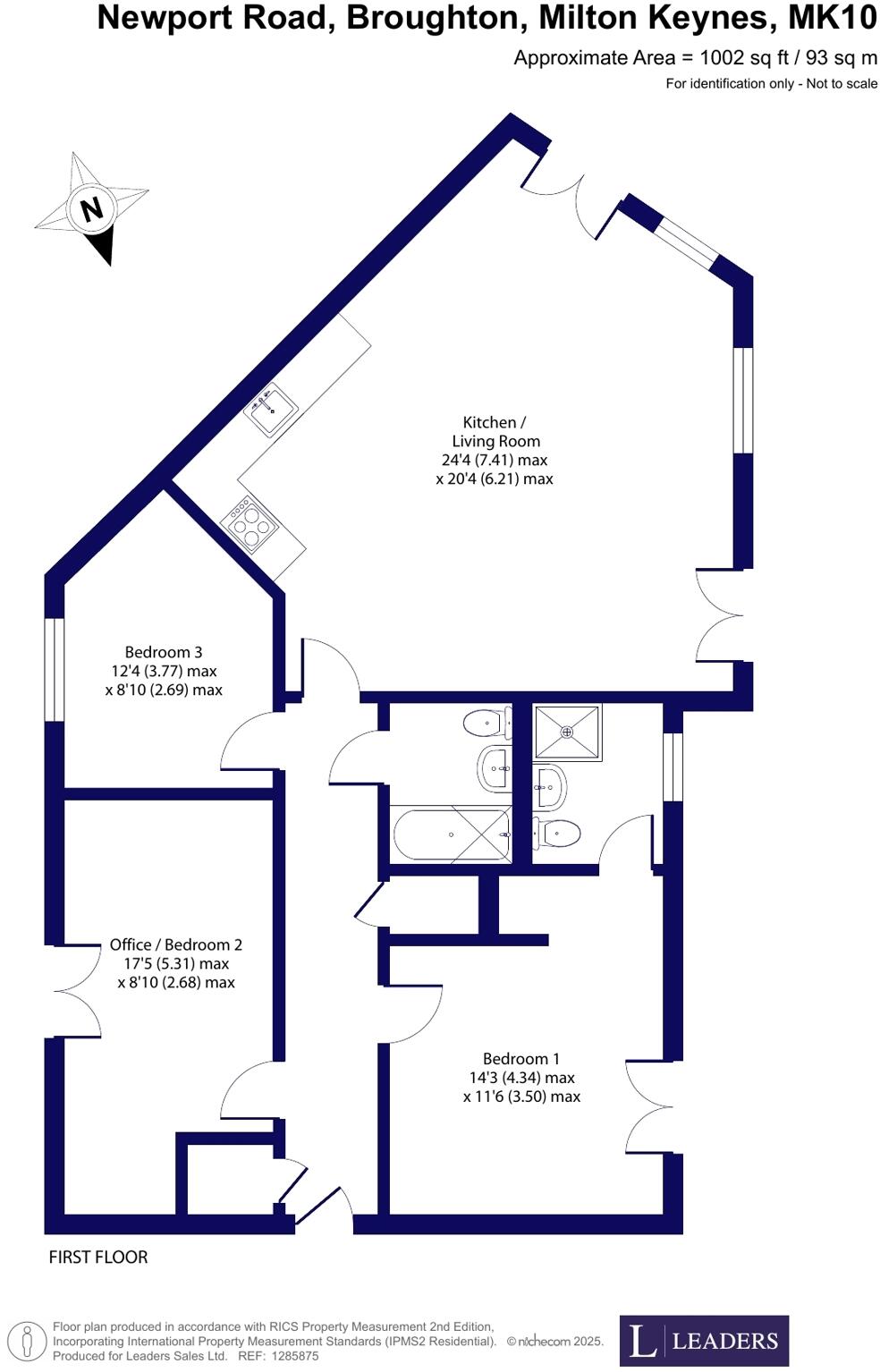 Newport Road, Broughton, Milton Keynes floorplan