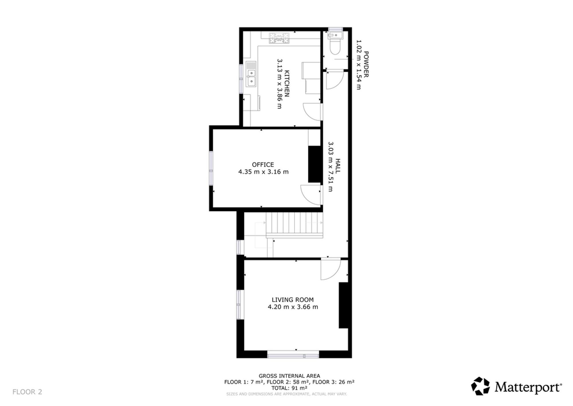 Arnewood Road, Bournemouth, BH6 floorplan