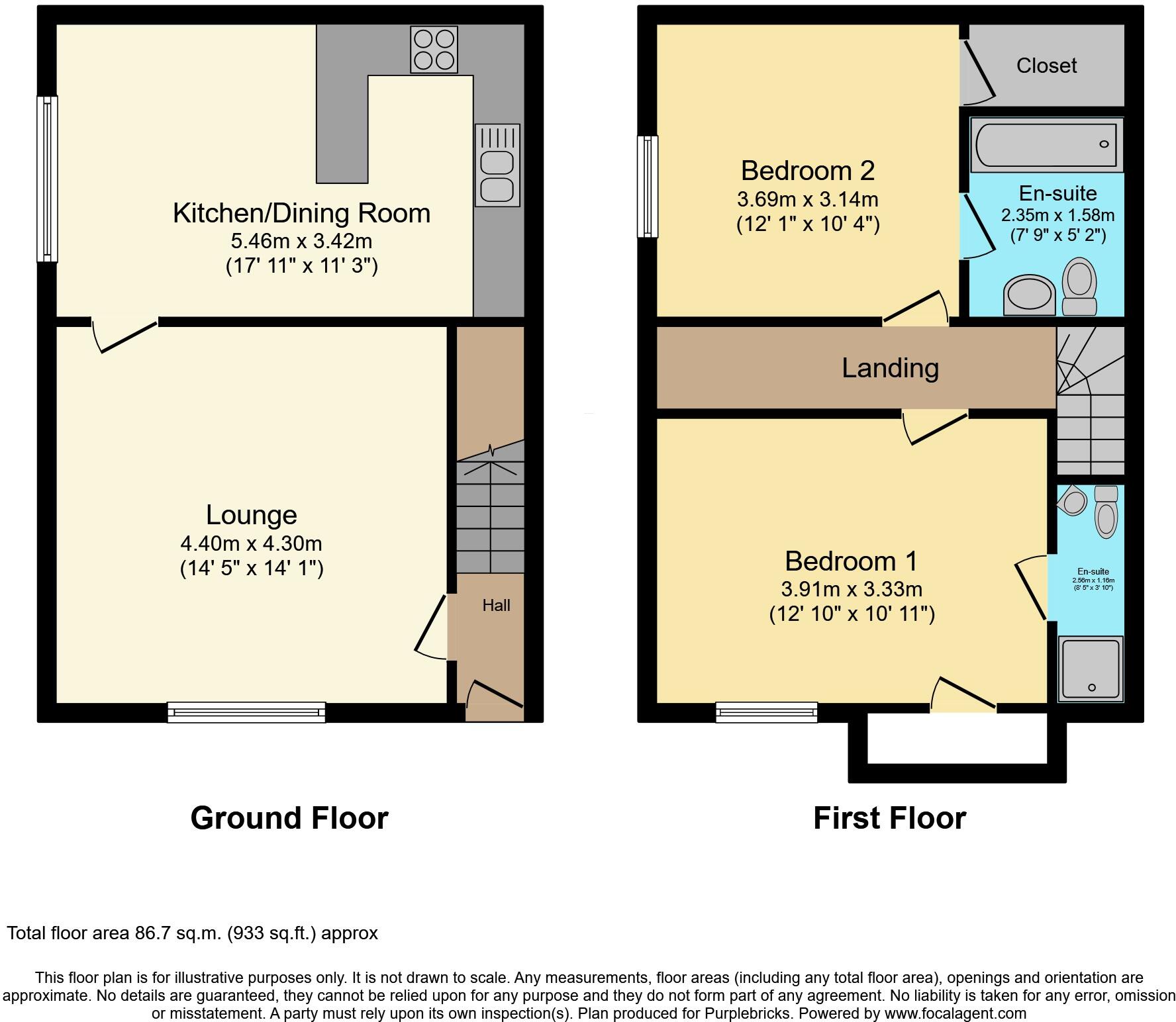 Dolywern, Llangollen, LL20 floorplan