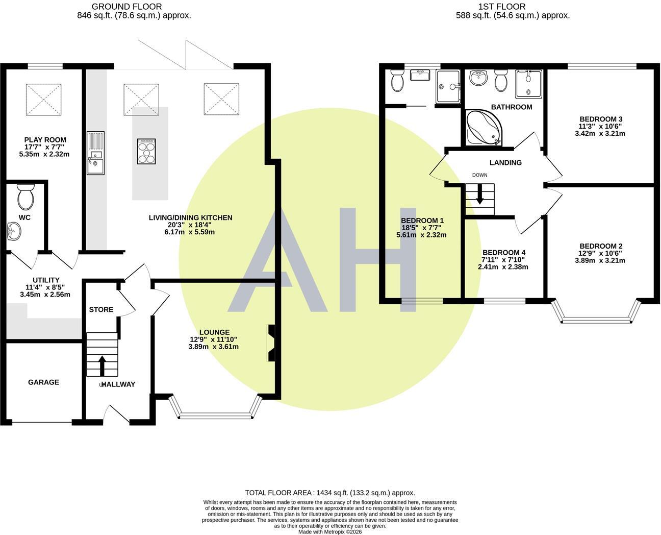 Lambert Drive, Sale floorplan
