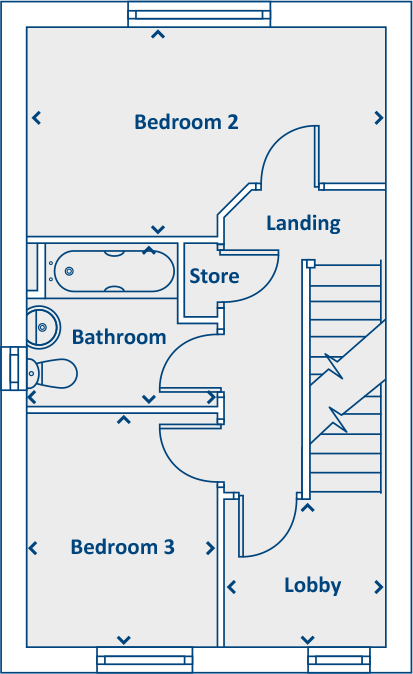Foxton Drive, 
Glenrothes
KY7 4UA floorplan