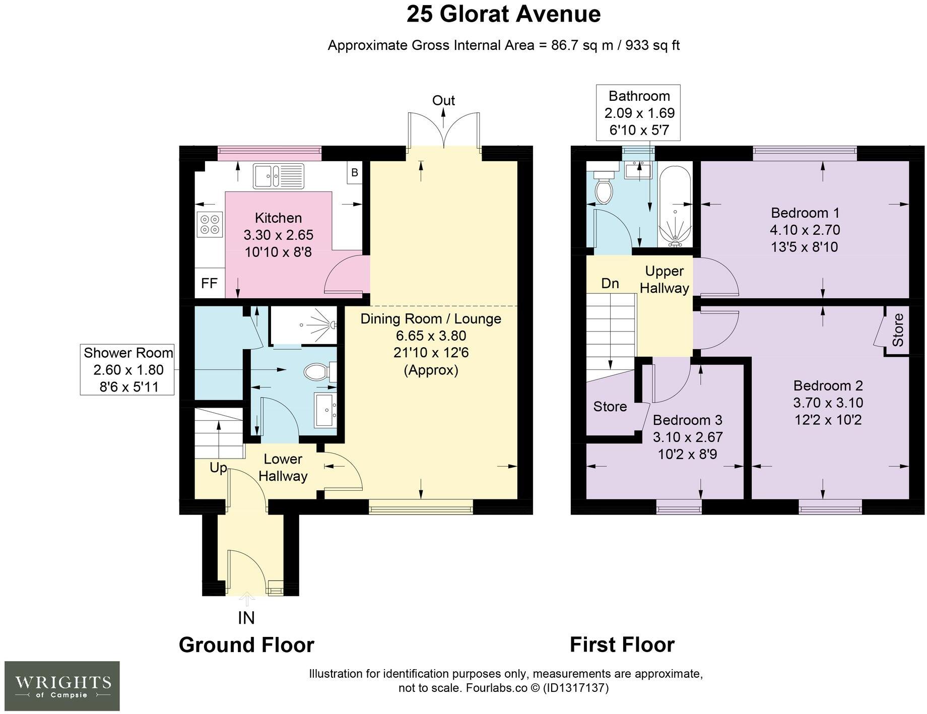 Glorat Avenue, Lennoxtown, G66 floorplan
