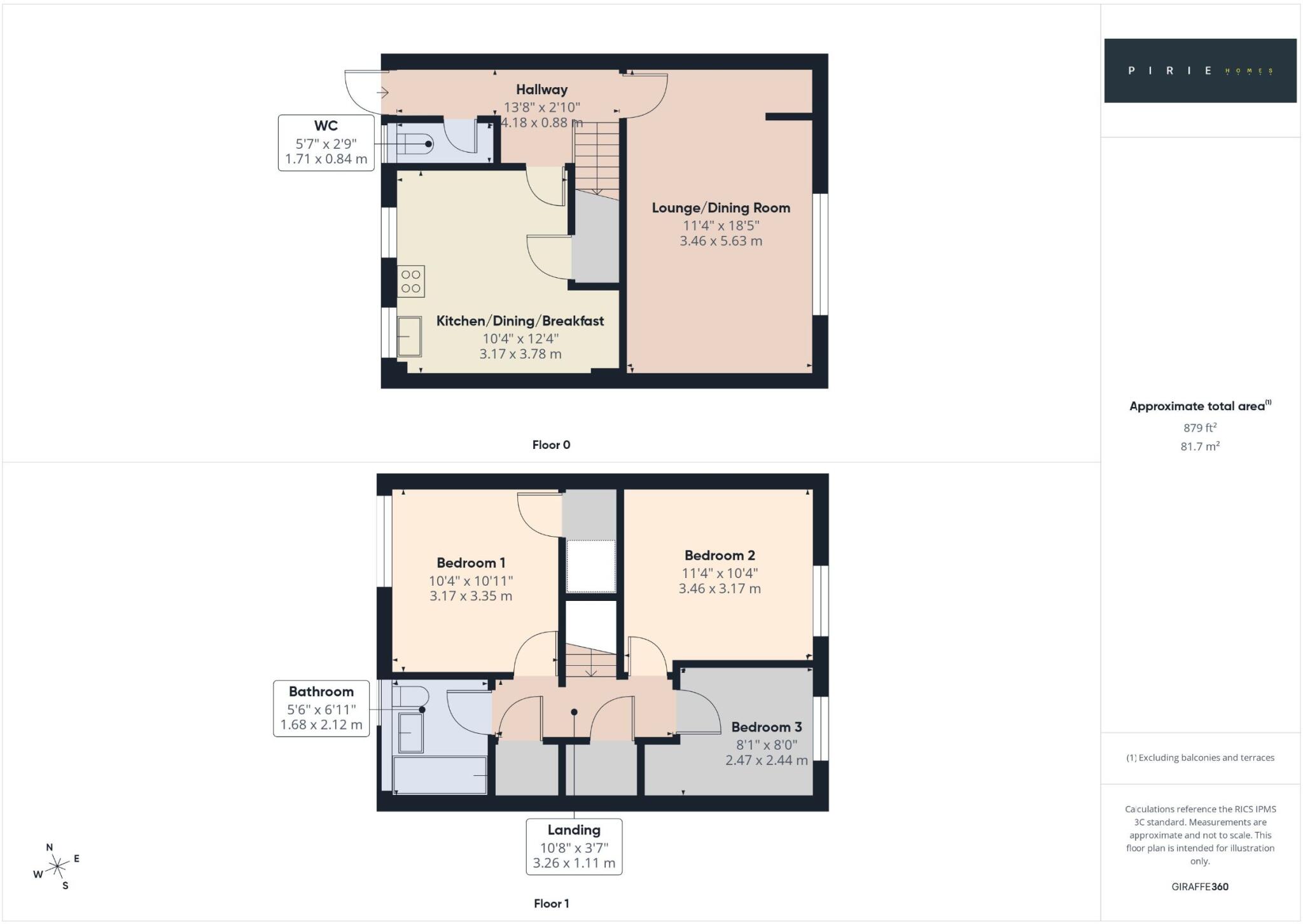 Monarch Road, Eaton Socon, St. Neots floorplan
