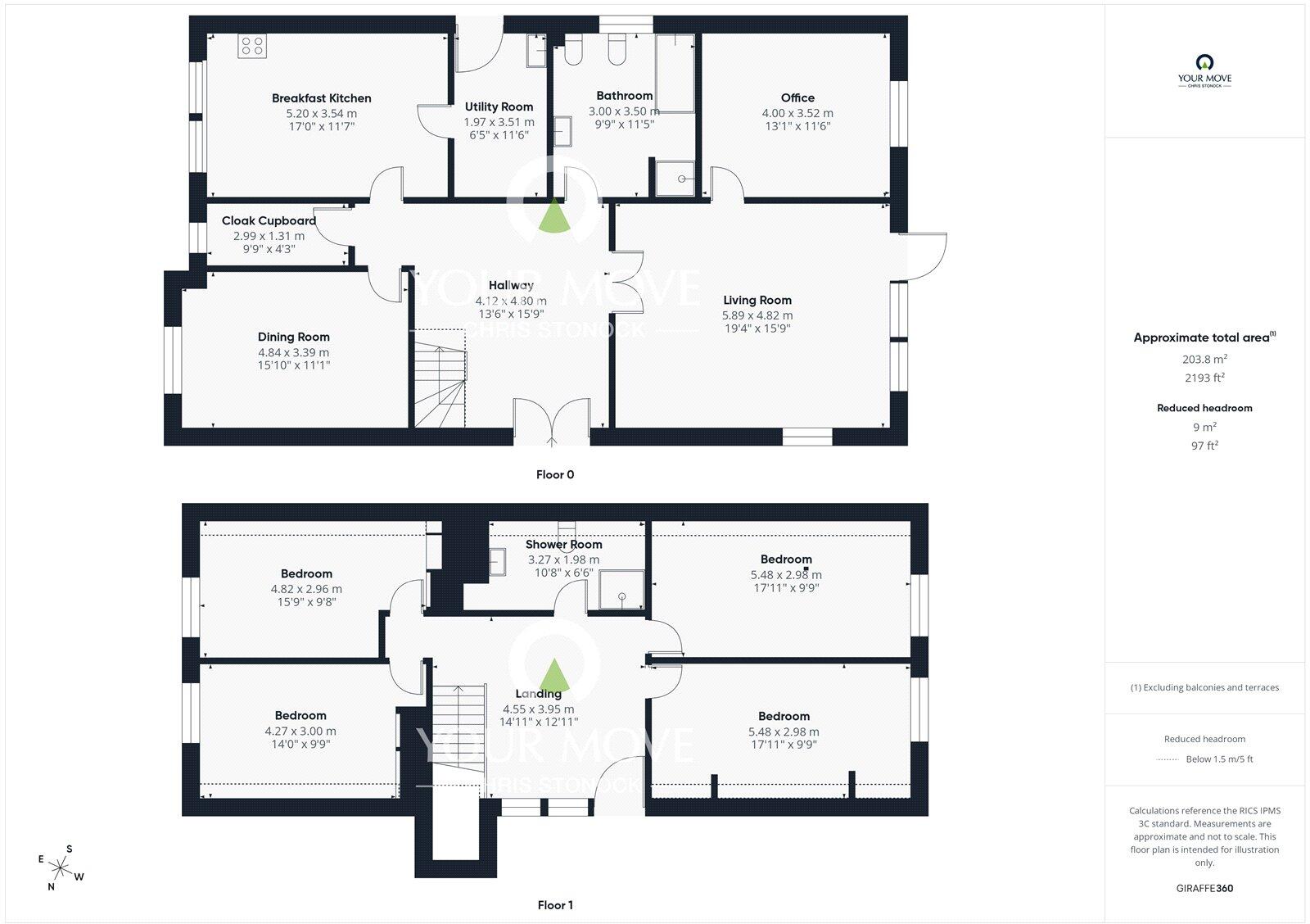 Manor Road, Medomsley, Consett, Durham, DH8 floorplan
