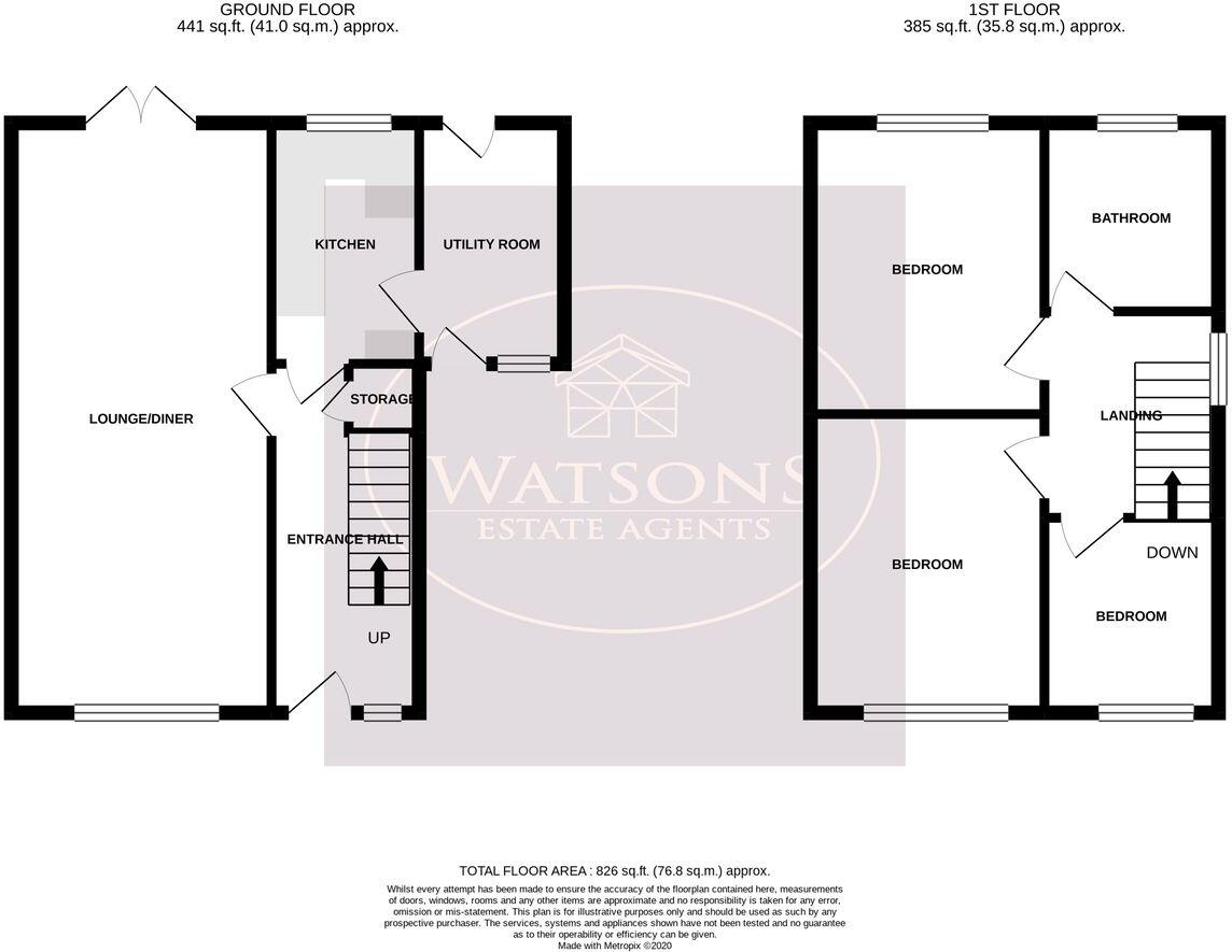 Wordsworth Road, Awsworth, Nottingham, NG16 floorplan