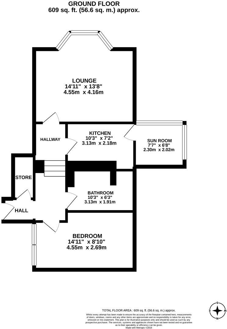 Lambton Road, Jesmond, Newcastle upon Tyne floorplan
