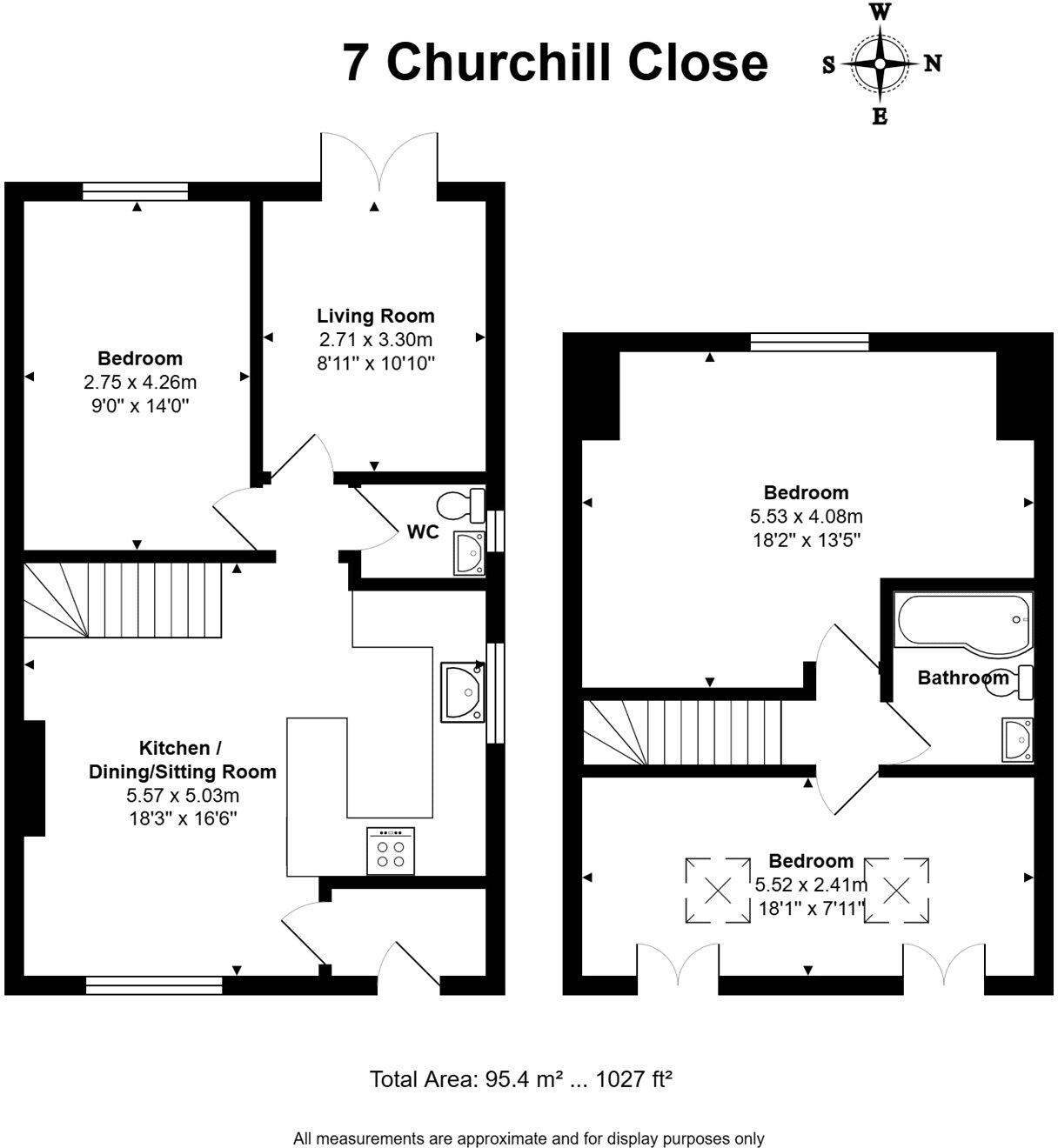 Churchill Close, Didcot, Oxfordshire, OX11 floorplan