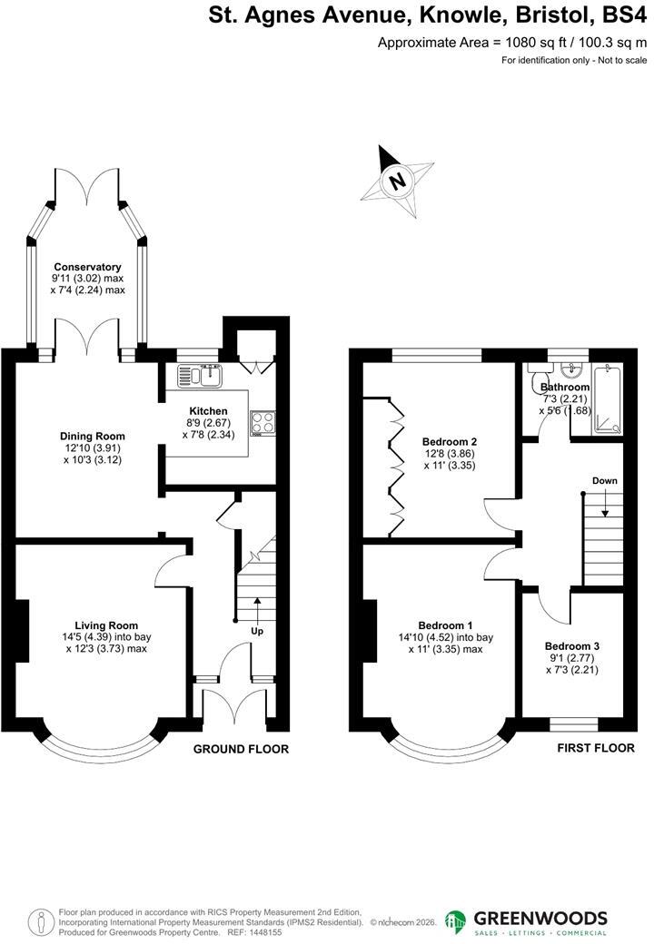 St. Agnes Avenue, Knowle, Bristol floorplan