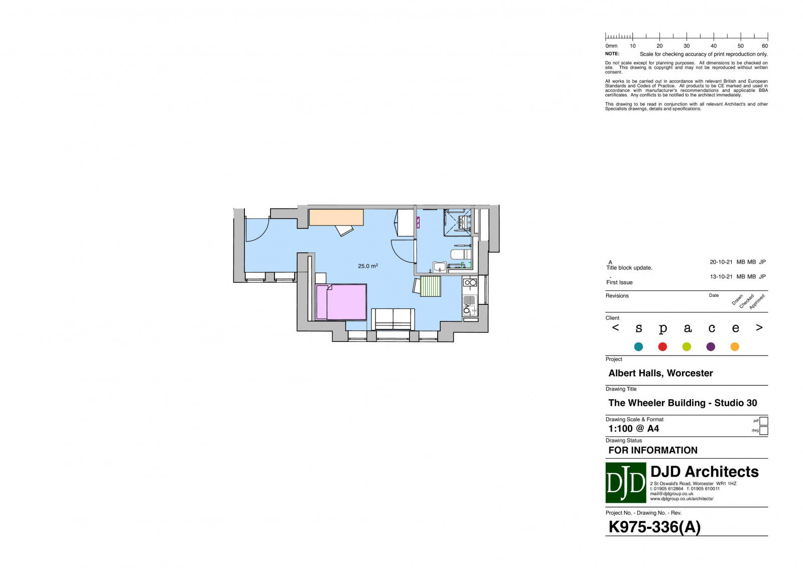 Studio( XL) - Albert Residence floorplan