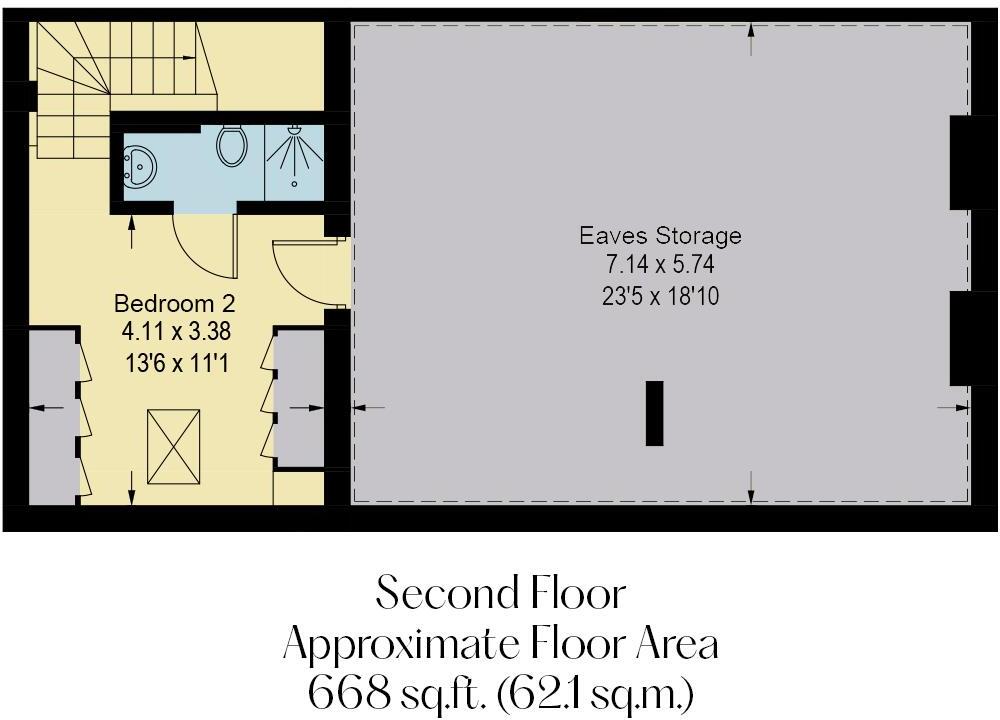 126, Button Hill, Sheffield floorplan