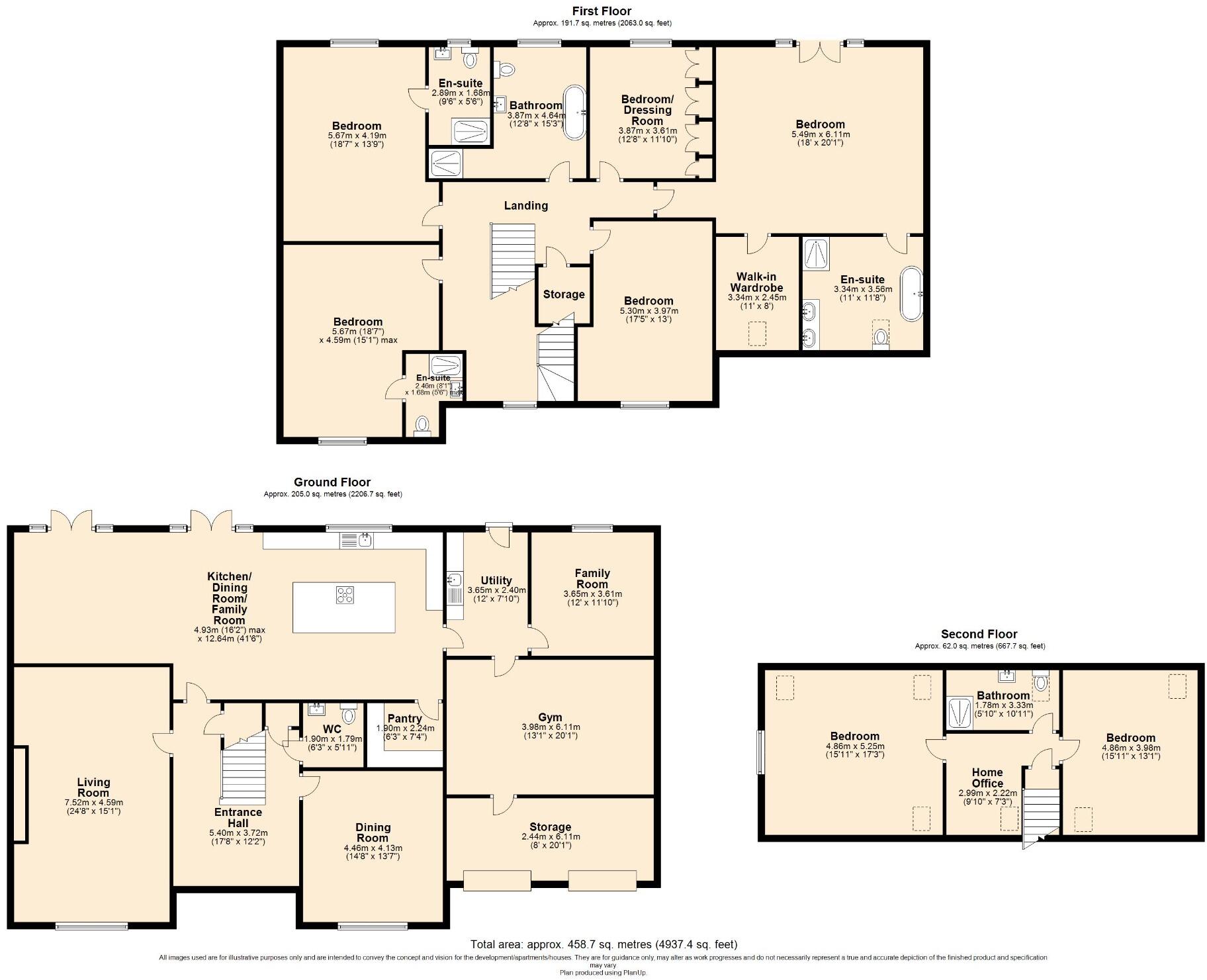 Hedgerows, Horton, Telford, Shropshire, TF6 6DT floorplan
