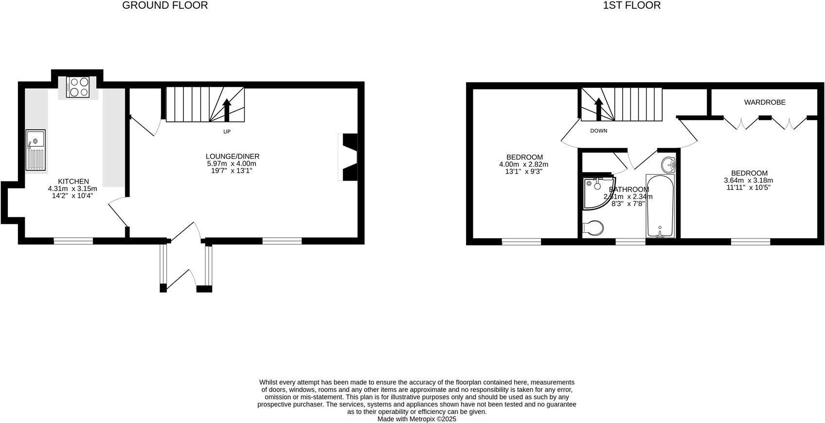 Goldsithney, Charming two bed home in village location floorplan