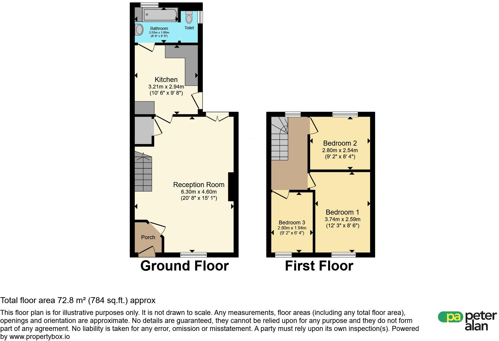 New Century Street, Tonypandy floorplan