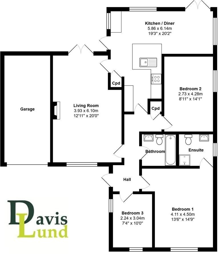 Glebe Meadow, Sharow floorplan