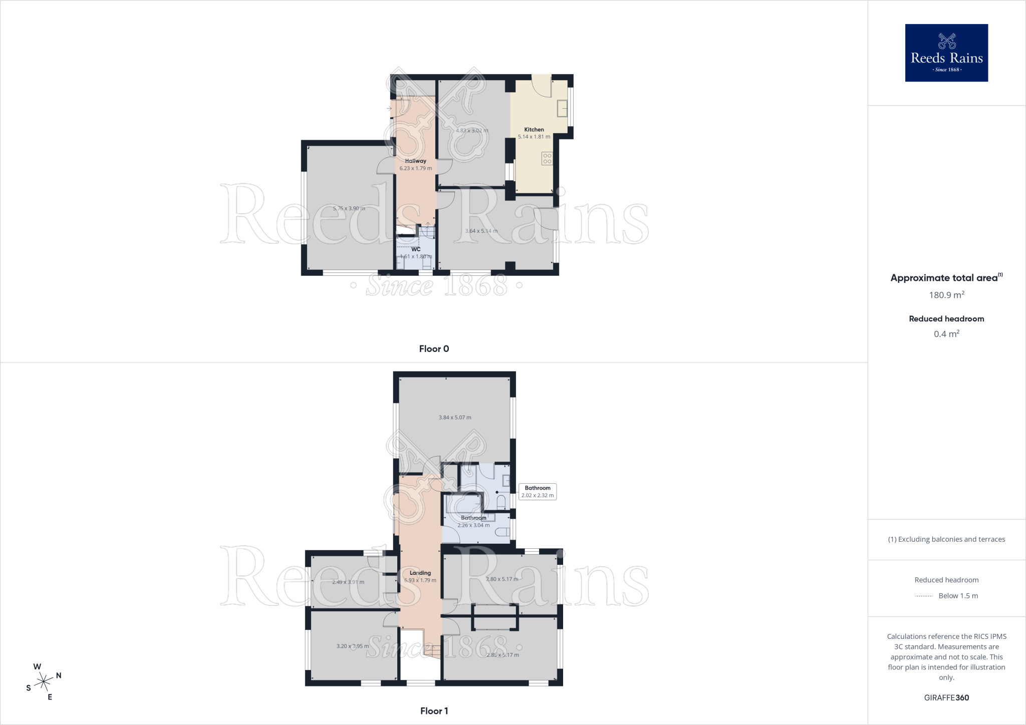 Healey Wood Gardens, Brighouse, West Yorkshire, HD6 floorplan
