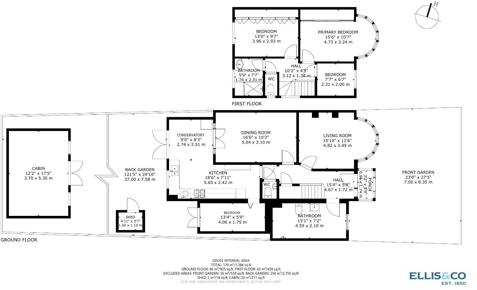 Alicia Gardens, Harrow, HA3 floorplan