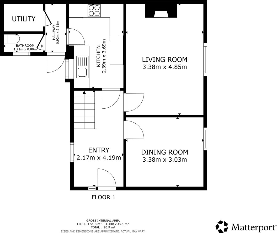 Brosley Avenue, Barnby Dun, Doncaster, DN3 floorplan
