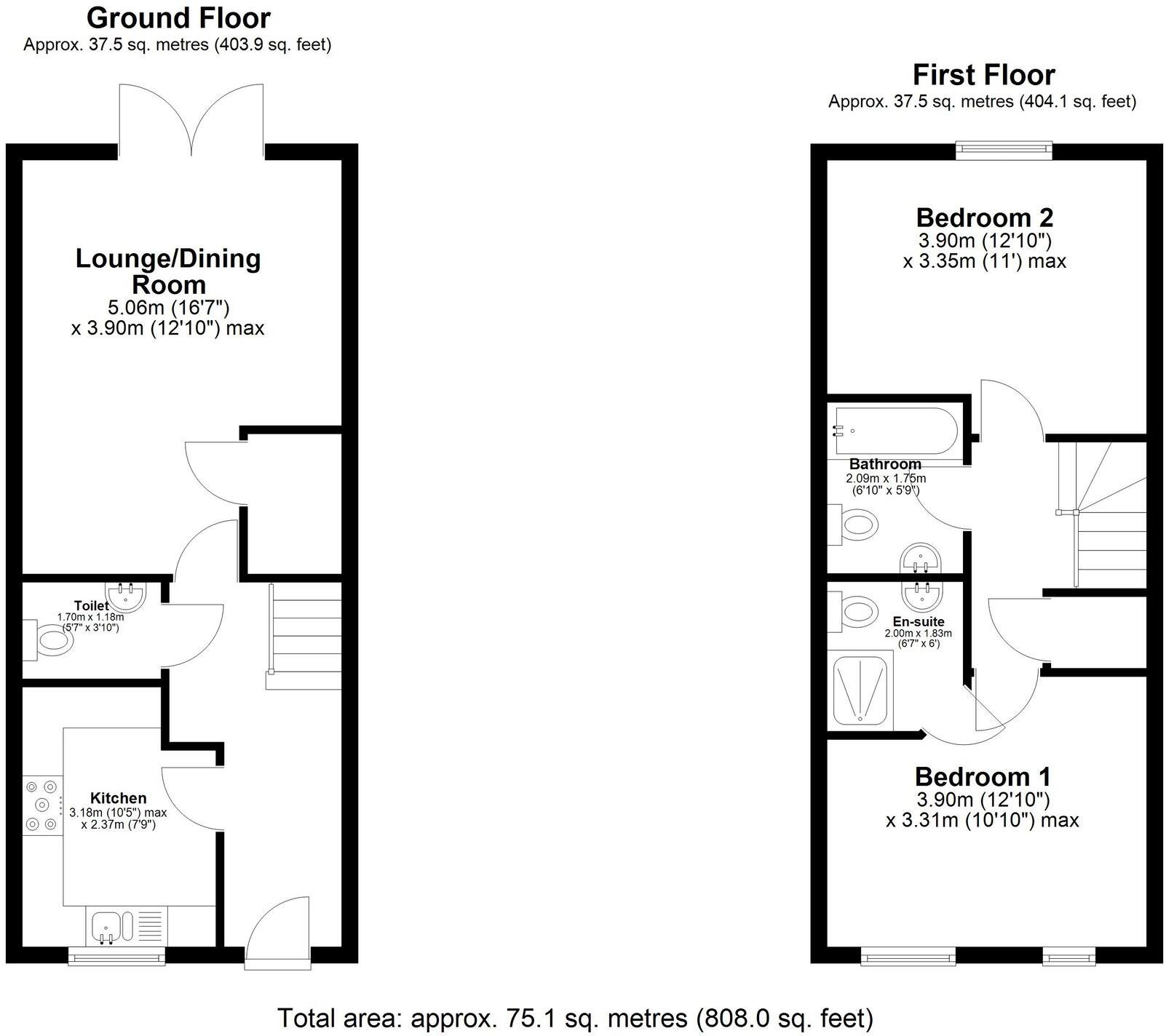 Parker Drive, Buntingford, SG9 floorplan