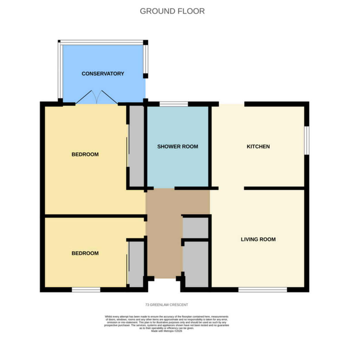 Paisley PA1 3 floorplan