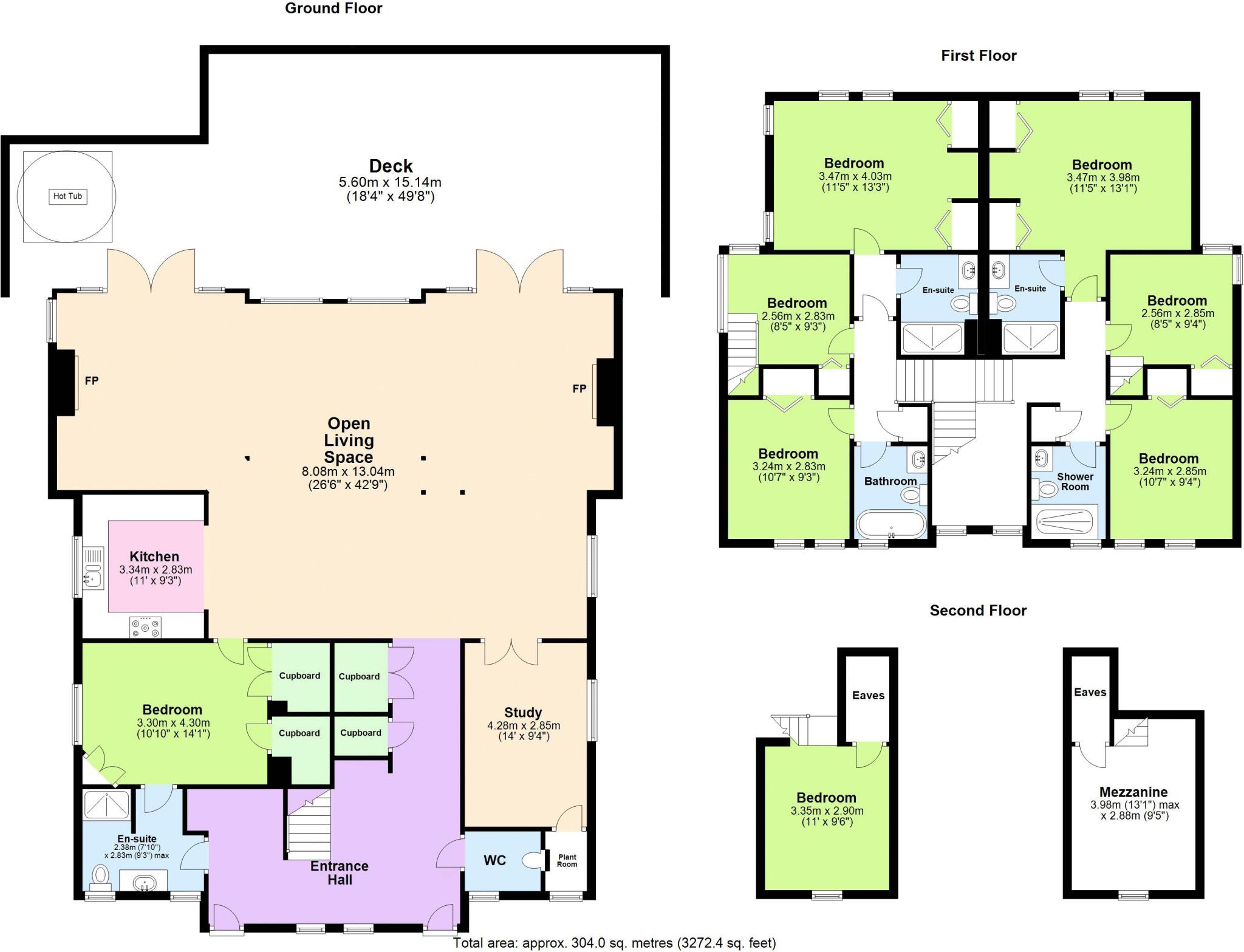 23-24 The Landings, Station Road, South Cerney, Glos, GL7 5LU floorplan