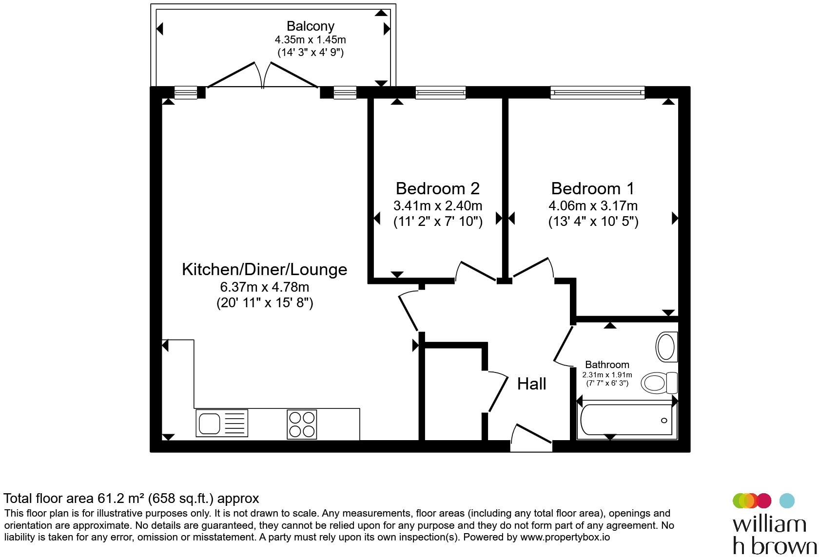 Giles Crescent, Stevenage floorplan