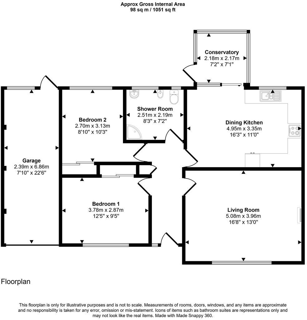 Fairmount Drive, Loughborough floorplan