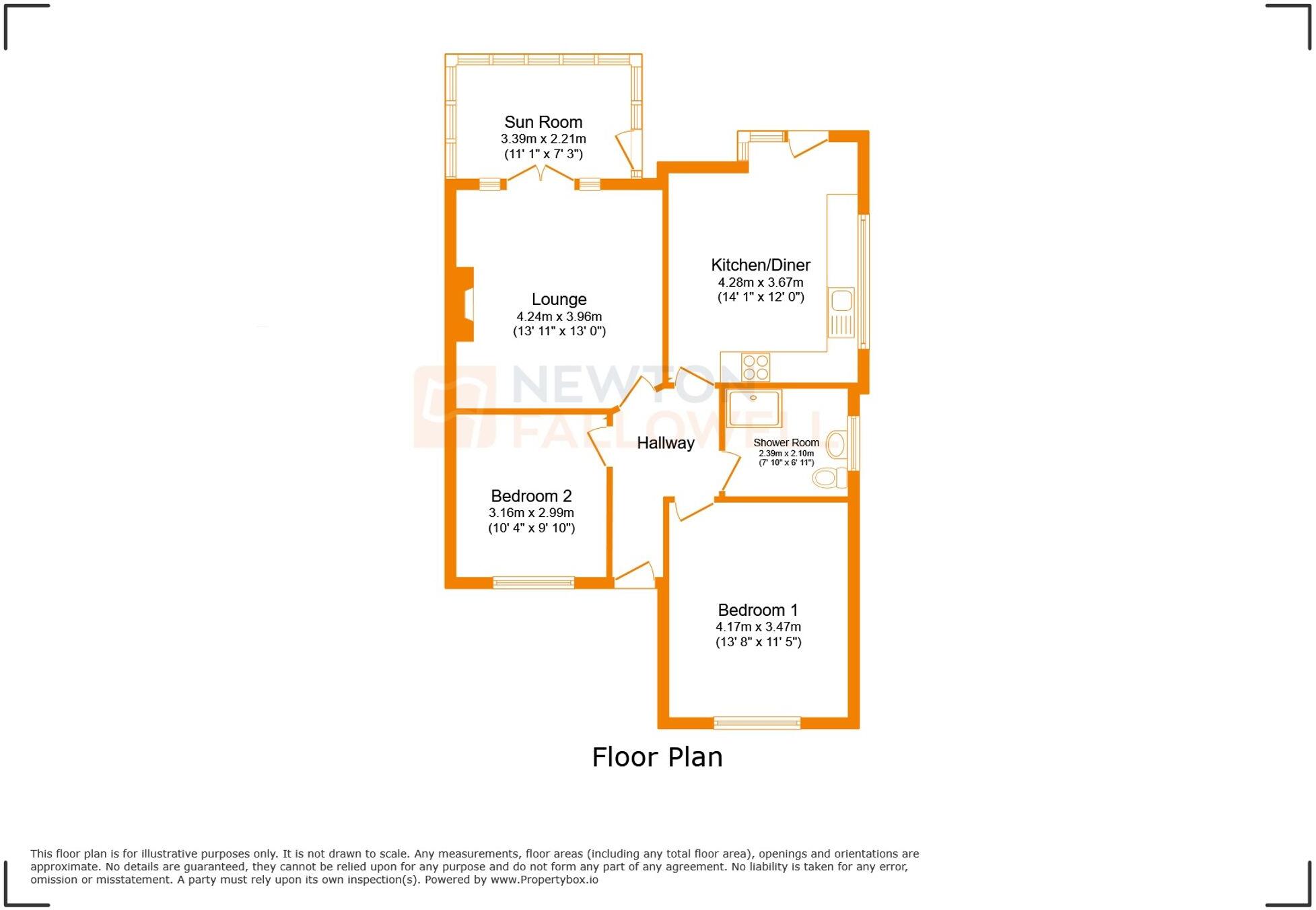 Northdown Drive, Thurmaston, LE4 floorplan