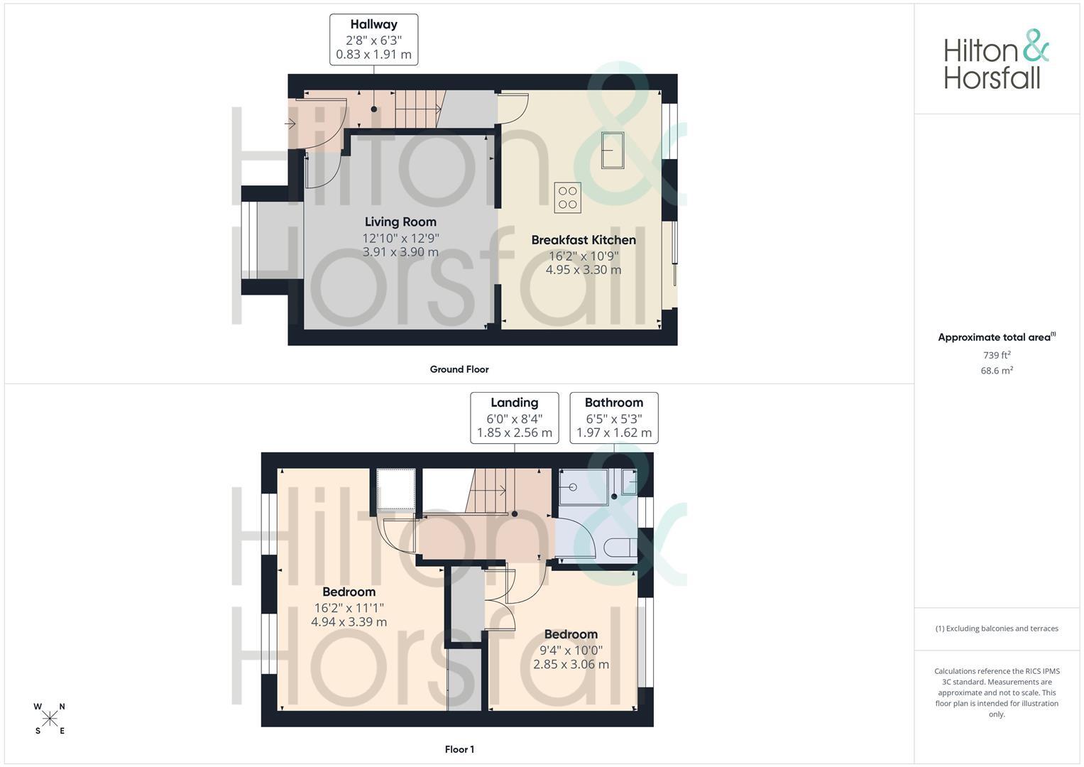 St Michaels Court, Lower Laithe Drive, Barrowford floorplan
