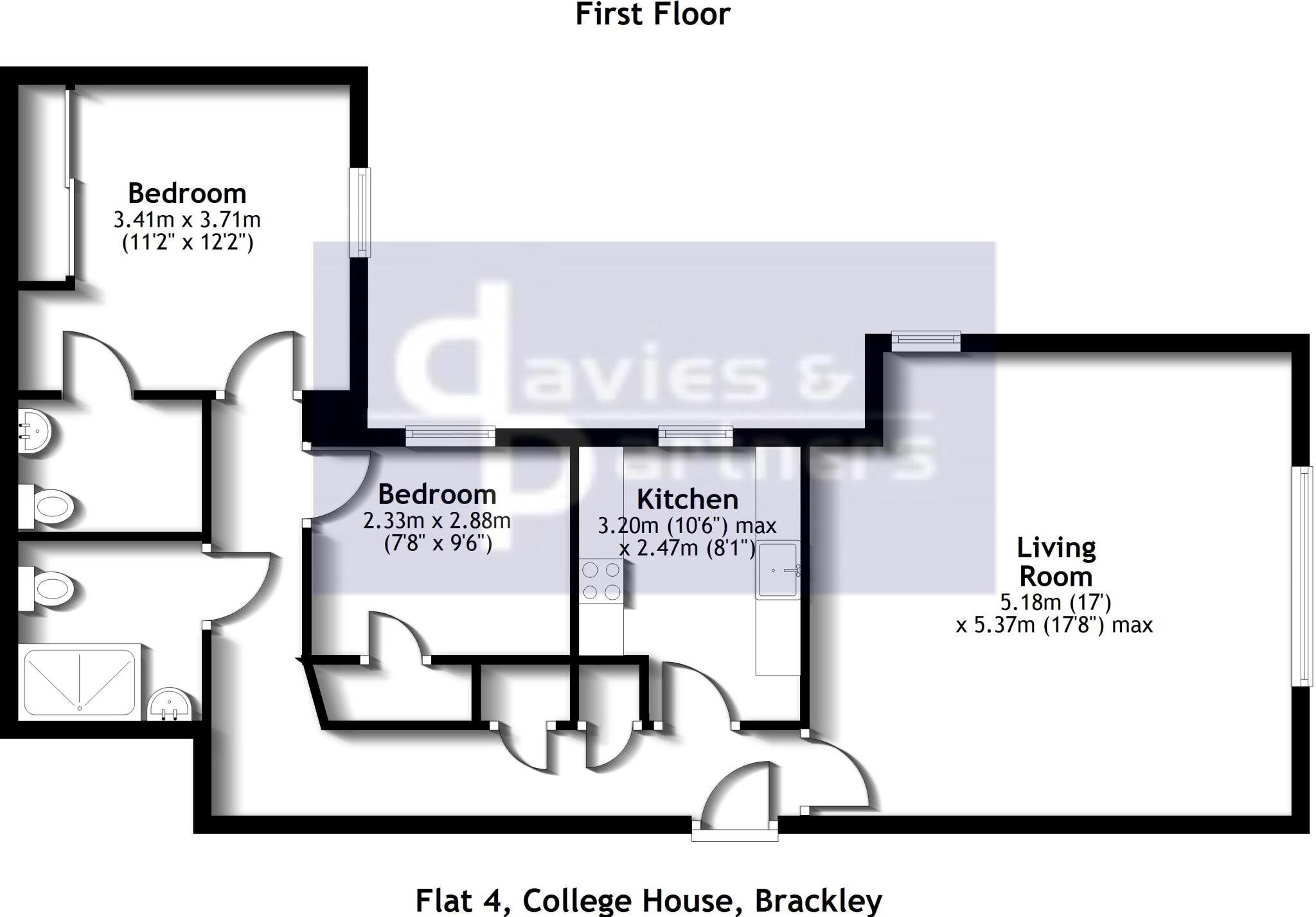 College House, High Street floorplan