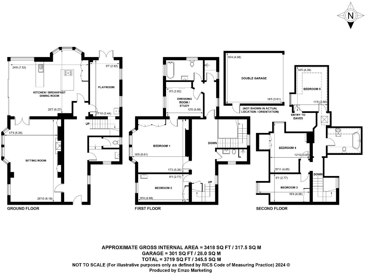 Little Drove, Steyning, West Sussex, BN44 3PP floorplan